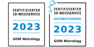 Zertifizierter 3D-Messservice GOM