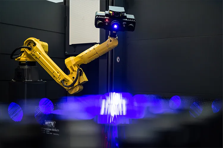 Automated mass measurement using optical 3D metrology